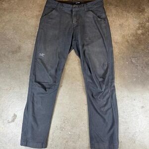 Arc'teryx grey hiking pants size 34
